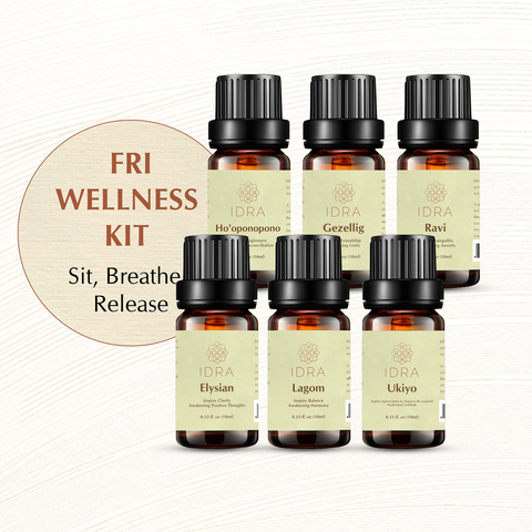 FRI Wellness kit- Luxury collection of essential oils blends.